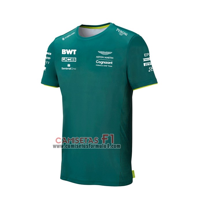 Camiseta Aston Martin Racing F1 2021 Verde